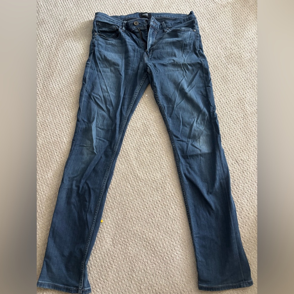 PAIGE Men's Blue Jeans